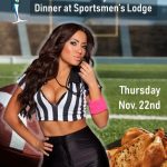 15th Annual Turkey and Football Dinner at Sportsmens Lodge