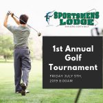 First Annual Golf Tournament at Sportsmens Lodge