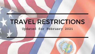 Travel Restrictions Updated February 2021